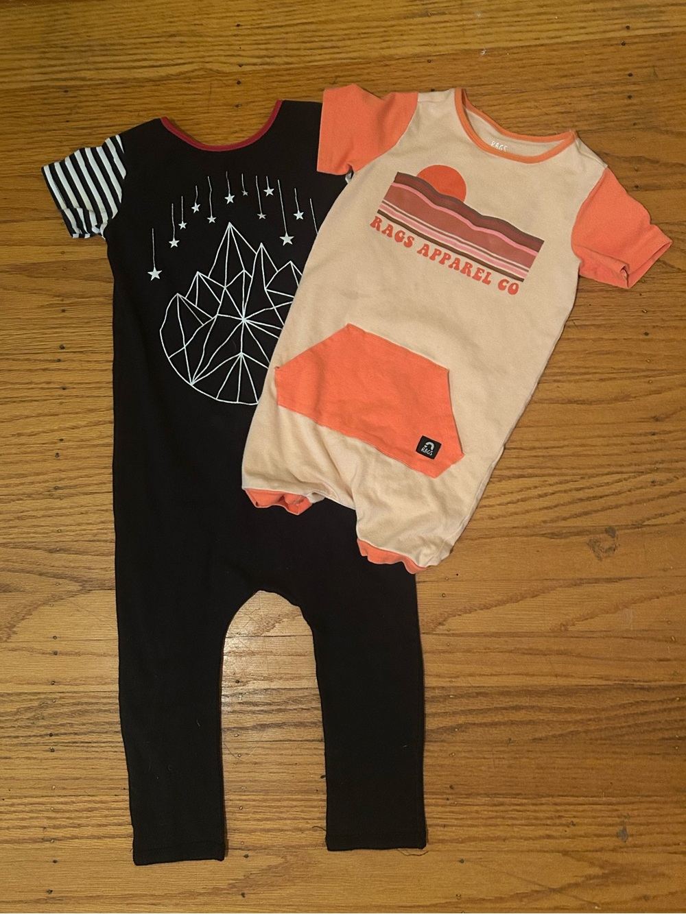 Set of 2 RAGS One Piece Outfits